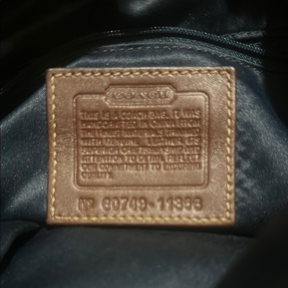 Limited Edition Coach Holiday Patchwork Shoulder … - image 4